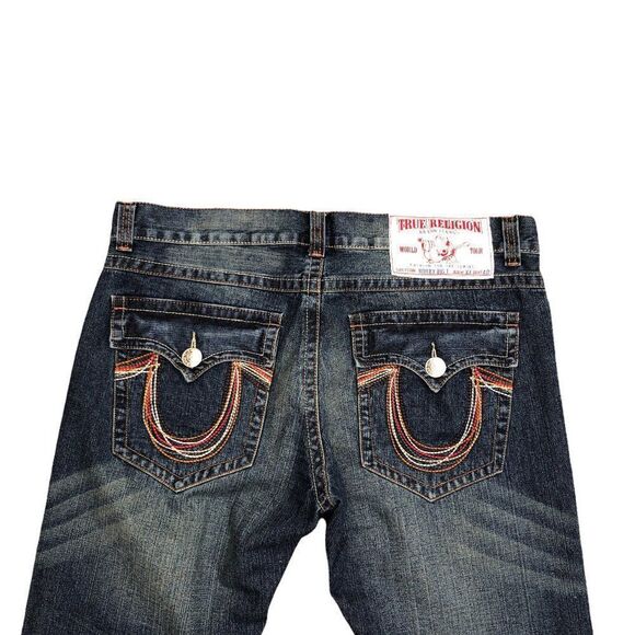True Religion Jeans Size 40 BOBBY BIG T Blue - Picture 2 of 8